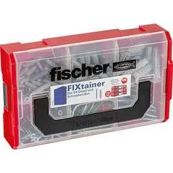 FISCHER   FIXtainer - SX-Dübel und Schrauben-Box (210 Teile)
