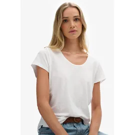 Superdry STUDIOS SCOOP NECK TEE Weiß XXL