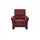 meinSofa Sessel Monika Mikrofaser 90 x 0 x 0 cm Rot