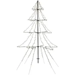Lumineo LED Cluster Light-Up-Baum 200cm - H ca. 200,00