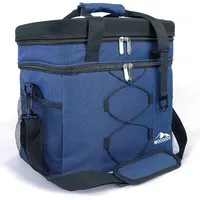 Woooody Picknicktasche 25L inkl. Schultergurt & Picknicktisch Kühltasche Thermotasche