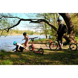 Yedoo Scooter Yedoo Three Y40 Tretroller mit Luftreifen 20/16 Rot