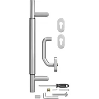PANTO Stoßgriff-Set Edelstahl Variabel 400-600 mm