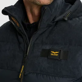 PME Legend Steppweste PME LEGEND, Herren, Gr. XXL, salute, Web, Obermaterial: 90% Polyester, 10% Polyamid, unifarben, regular fit taillenbedeckt, Westen Steppweste, mit Logo Stickerei