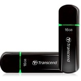 Transcend JetFlash 600 16GB schwarz/grün