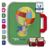 GRINSEZWERGE Tasche für TipToi im Elefant Design I Aufbewahrung für TipToi Stift, Bücher & Zubehör I Kinder Tablet Tasche I Tragetasche für Edurino Figuren