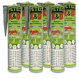 Petec Klebe- und Dichtmasse grau 94630