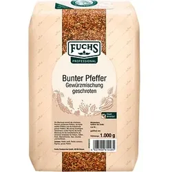 Fuchs bunter Pfeffer geschroten Gewürz, 1,0 kg