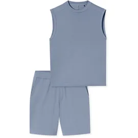 SCHIESSER Shorty Modern Nightwear Blau 52