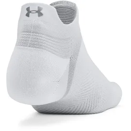 Under Armour Dry Run Lite No Show Tab Laufsocken 3 Paare Weiß XL (47,5-50,5)