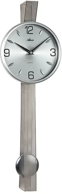 Paragon (Atlanta) Quarz-Pendeluhr 5054 Alu, Eisen, Stahl & Metall