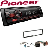 Pioneer 1-DIN Autoradio USB AUX Android Einbauset für Renault Modus Grand Modus