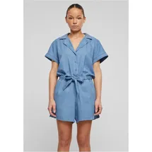 URBAN CLASSICS Ladies Light Denim Resort Jumpsuit in skyblue washed - Gr.: XS