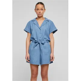 URBAN CLASSICS Ladies Light Denim Resort Jumpsuit in skyblue washed - Gr.: XS