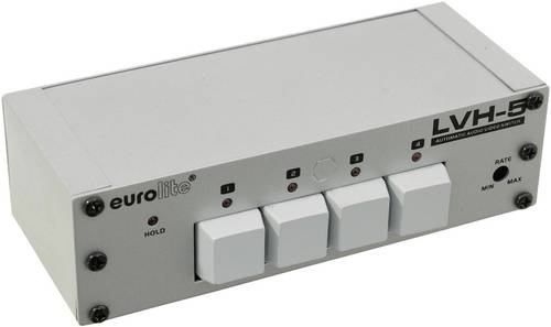 Eurolite LVH-5 BNC-Umschalter LED-Anzeige, Metallgehäuse
