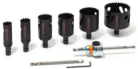 Mandrex MXqs Bi-Metall Lochsägen EasyXcut Set Ø 22 - 68 mm | 7-teilig