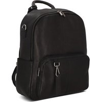 Cowboysbag Rucksack, Leder 40 cm, black