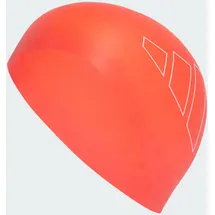 adidas Badekappe rot/weiß One size