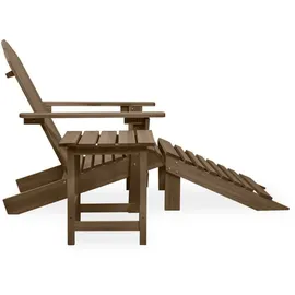vidaXL Adirondack 40 x 45 x 40 cm Braun