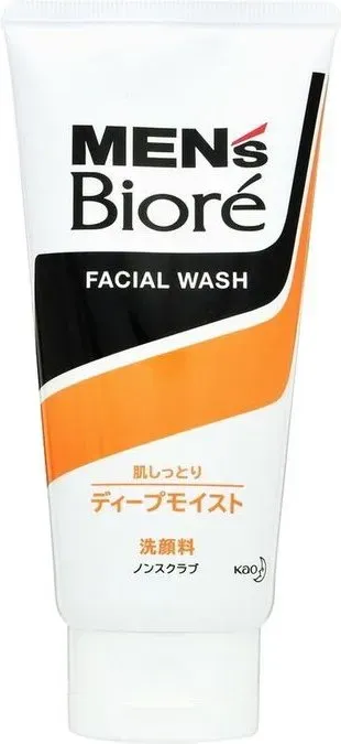 Kao Biore Men's Deep Moist Gesichtsreinigung 130g