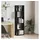 vidaXL Bücherregal 45 x 24 x 159 cm Schwarz
