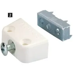 Hettich Trapez-Verbind.beschl. B 40mm, H 15,8mm Trapez TZ 4, 13104 Kunststoff, w