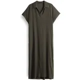 Opus Midikleid Olive Leaf 38