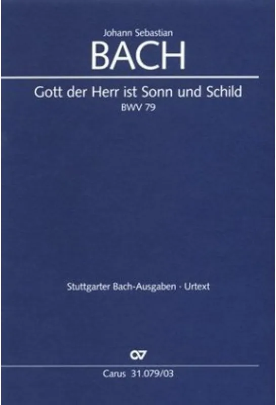 Gott Der Herr Ist Sonn Und Schild / Kantate Nr.79 G-Dur, Klavierauszug - Johann Sebastian Bach, Kartoniert (TB)