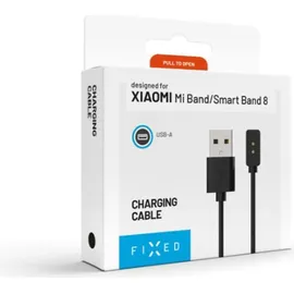 FIXED USB-A Charging Cable for Xiaomi Mi Band/Smart Band 8/9/Pro/Active | FIXDW-1176 - Schwarz
