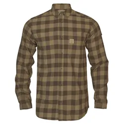 Härkila Langarmhemd Scandinavian, red check, M
