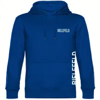Multifanshop Kapuzen Sweatshirt - Bielefeld - Brust & Seite