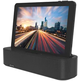 Archos Touch-Tablet ARCHOS A101 OXYGENE ULTRA 4G 10,1 RAM 4 GB 64 GB Schwarz + Bluetooth-Station 360°-Sound und Aufladen