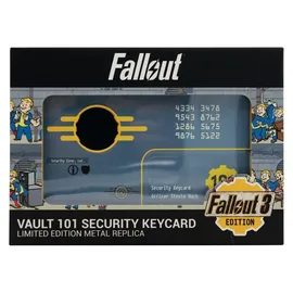FaNaTtik Fallout 3 Replik Vault 101 Security Keycard Limited Edition