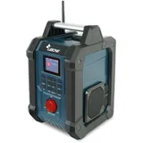 Leicke Baustellenradio DAB+ schwarz