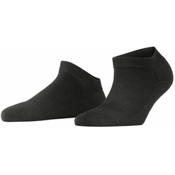 FALKE Damen Sneakersocken - ClimaWool, einfarbig, Merinowolle Anthrazit 39-40