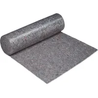 Relaxdays 5x Malervlies 300g/m2 1 x 50m - Grau