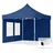 3 x 3 m inkl. 2 Seitenteile blau 59036