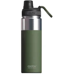 Asobu Alpine Flask, 530 ml, Wandern, Grün, Edelstahl, Erwachsener, Mann/Frau