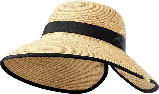 Beneunder AL717 – Damen-Strohhut mit breiter Krempe für Outdoor-Sport, atmungsaktiv, bequem, Braun