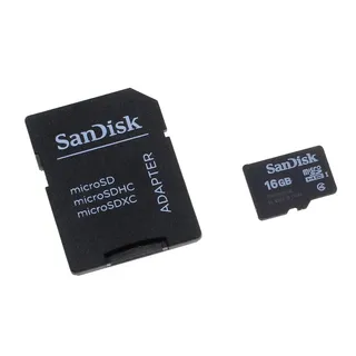 Speicherkarte SanDisk microSD 16GB f. Samsung Galaxy Fame Duos