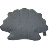 Lifetime Kissen Muschel 50 x 35 cm Blau