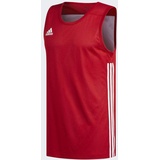 adidas Adidas, 3G Speed Reversible, Basketball Trikot, Power Rot/Weiß, M, Mann