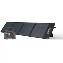 Balderia Power Set - Powerstation 300W, faltbares Solarpanel 200W