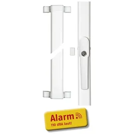 ABUS FOS550A Alarm gleichschließend Farbe: Weiß|Stangen-Set: ohne Stangen-Set