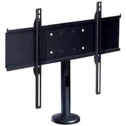 peerless HP450 Monitor Tischhalterung, drehbare 360 Grad, schwarz