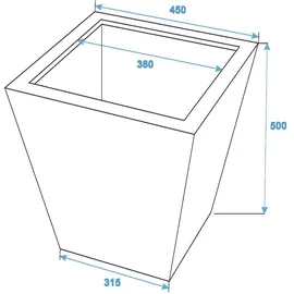 Europalms Bilderrahmen LEICHTSIN BASIC-50 braun 20x30 cm 2er Set