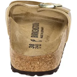 Birkenstock Madrid Birko-Flor schmal gold 43