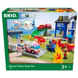 BRIO Spiel Polizei und Feuerwehr Set Deluxe