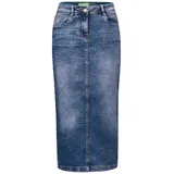 Cecil Damen B361552 Jeansrock, mid Blue wash, 29 - 29