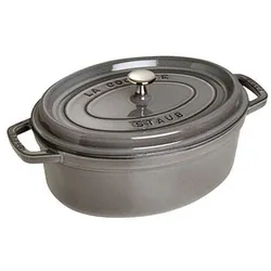 staub Bräter grau 4,2 l